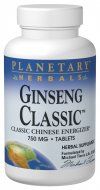 Classic Ginseng  (120 tablets)* Planetary Herbals