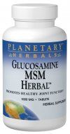 Glucosamine-MSM Herbal  (180 tablets)* Planetary Herbals