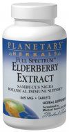 Full Spectrum Elderberry Extract (565mg  180 tablets)* Planetary Herbals