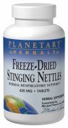 Stinging Nettle Freeze-Dried (420mg  60 tablets)* Planetary Herbals