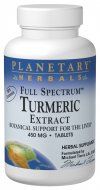 Full Spectrum Turmeric Extract (450mg  60 tablets)* Planetary Herbals
