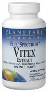 Full Spectrum Vitex (500mg  60 tablets)* Planetary Herbals