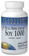 Full Spectrum Soy 1000 (240 tablets)* Planetary Herbals