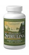 Organic Spirulina (500mg 200 tablets) Planetary Herbals