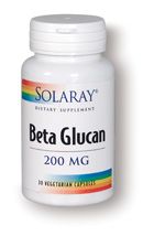 Beta Glucan 200mg (30 vcaps) Solaray Vitamins