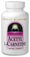 Acetyl L-Carnitine (250 mg 120 tabs)* Source Naturals