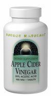 Apple Cider Vinegar (500 mg-180 tabs)* Source Naturals
