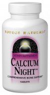 Calcium Night (150 mg 120 tabs)* Source Naturals