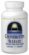 Chondroitin Sulfate (400 mg 120 tabs)* Source Naturals