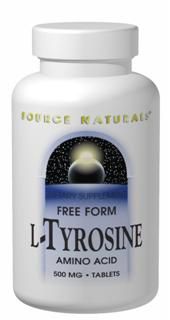 L-Tyrosine (500 mg-100 tabs)* Source Naturals