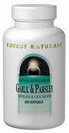 Garlic & Parsley (600 mg-100 softgels)* Source Naturals