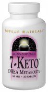 7-Keto (50 mg 60 tabs)* Source Naturals