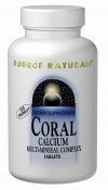 Coral Calcium Multi-Mineral Complex (300 mg 240 tabs)* Source Naturals