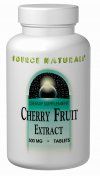 Cherry Fruit Extract (500 mg 180 tabs)* Source Naturals