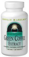 Green Coffee Extract (500 mg-30 tabs)* Source Naturals