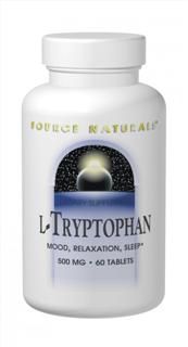 L-Tryptophan (500 mg-120 tabs)* Source Naturals