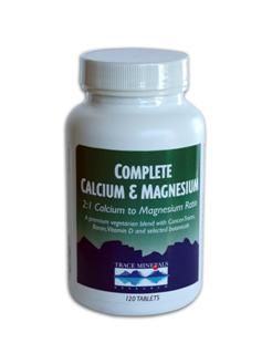 Complete Cal/Mag 2:1 - (1,000 mg/500 mg) (120 Tabs) Trace Mineral Research