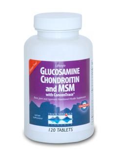 Glucosamine/Chondroitin/MSM (120 Tabs) Trace Mineral Research