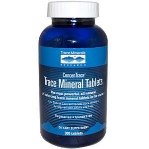 Trace Mineral Tablets (300 Tabs) Trace Mineral Research
