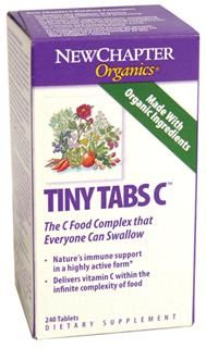 Tiny Tabs C (240 tablets)* New Chapter Nutrition