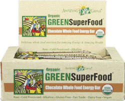 Green SuperFood Energy Bars (12 bars, Chocolate)* Amazing Grass