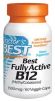 Fully Active B12 Methylcobalamin (1500mcg 60 vcaps)