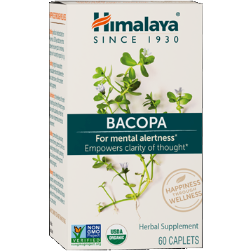 Bacopa Extract (60 caplets) Himalaya Herbals