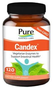 Candex Enzymatic Yeast Management (120 caps)* Pure Essence Labs