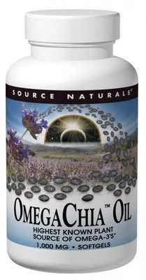 OmegaChia Oil (120 softgels) Source Naturals