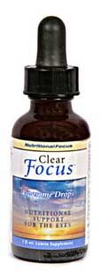 Clear Focus Oral Liquid Drops with Lutein and Bilberry (1 oz)* Nutritional Focus
