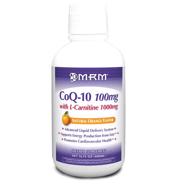 CoQ10 100 mg w/ L-Carnitine (16 fl oz) Metabolic Response Modifiers