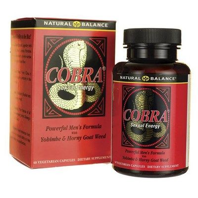 Cobra Male Energy (120 Cap Economy Size) Natural Balance