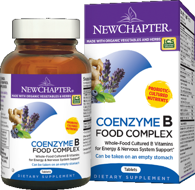 Coenzyme B Food Complex (180 tablets)* New Chapter Nutrition