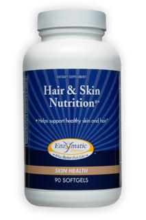 Hair & Skin Nutrition (90 softgels) Enzymatic Therapy
