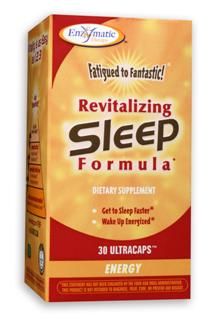 Fatigued to Fantastic! Revitalizing Sleep Formula (trial size 8 Ultracaps) Enzymatic Therapy