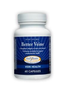 Better Veins (60 caps) Enzymatic Therapy