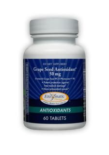 Grape Seed Antioxidant  (50 mg-60 tabs) Enzymatic Therapy