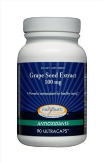Grape Seed Extract (100 mg-90 Ultracaps) Enzymatic Therapy