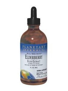 Elderberry Fluid Extract (2 oz)* Planetary Herbals