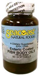 Enteric Coated Fish Body Oils (90 Sgels) Seacoast Vitamins