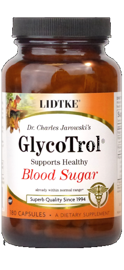 GlycoTrol Diabetes (90 capsules)* Lidtke