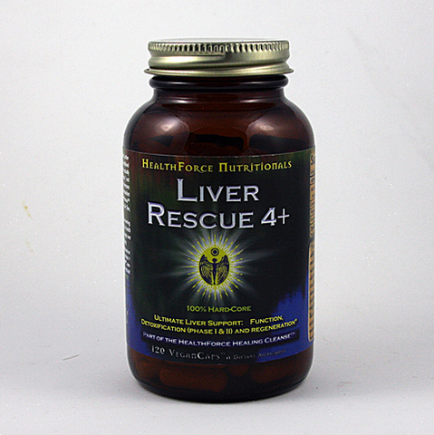 Liver Rescue (120 Vegan Caps) HealthForce Nutritionals