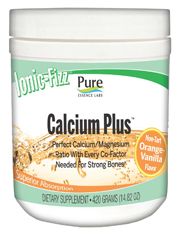 Ionic-Fizz Calcium Plus (Orange Vanilla, 210 grams)* Pure Essence Labs