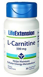 L-Carnitine (500 mg 30 vcaps)* Life Extension