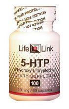 5 HTP  Hydroxy L Tryptophan 100mg (60 Caps) Life Link