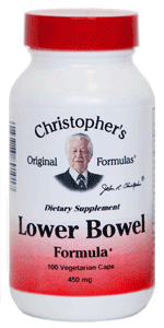 Lower Bowel Formula (100 Caps) Christophers Original Formulas