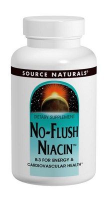 No-Flush Niacin (500 mg 60 tablets)* Source Naturals