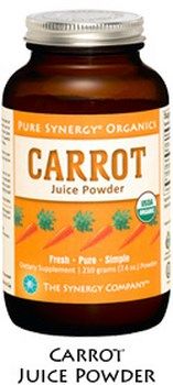 Organic Carrot Juice Powder ( 210 gr)* The Synergy Company