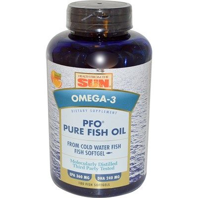 PFO Pure Fish Oil (90 caps) Health From The Sea