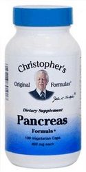 Pancreas Formula (100 Caps) Christophers Original Formulas